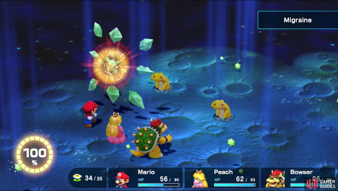 Star Hill is infested with powerful enemies, including the Pulsar, whose counterattack can one-shot you.