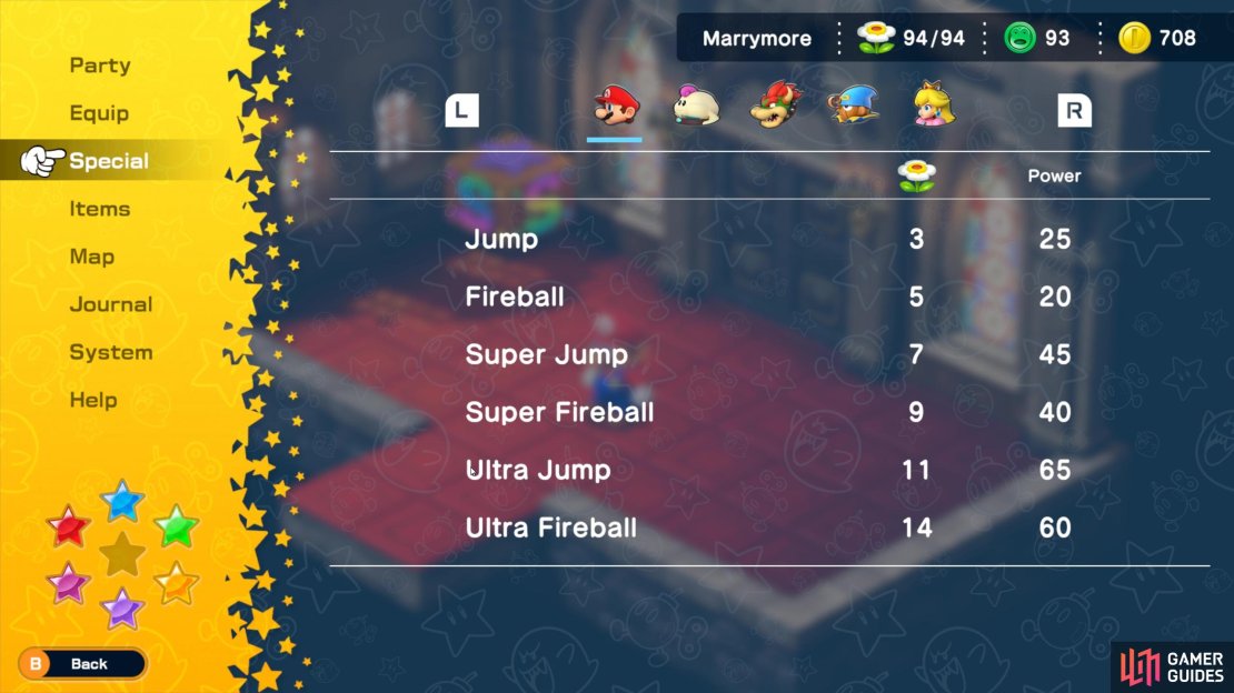 A quick guide on all of Mario&rsquo;s Special Attacks and the differences between each Jump and Fireball special attack. 
