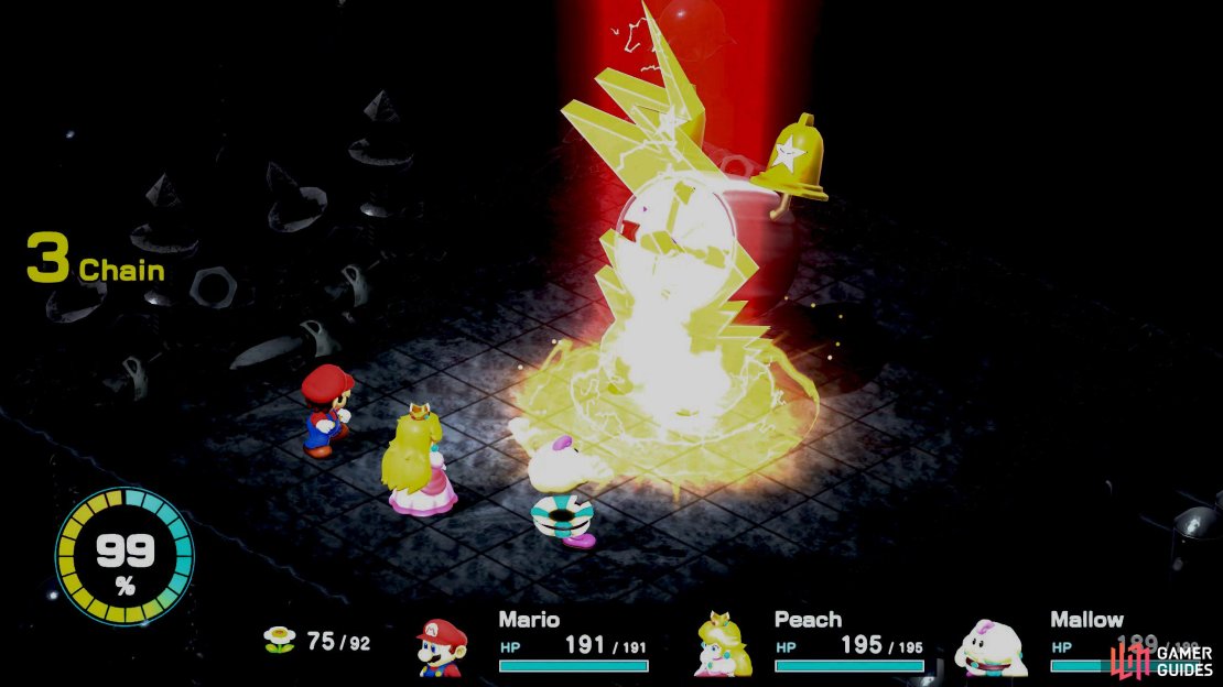 Count Down, and both Ring-a-Dings are weak to lightning. Make sure you exploit that with Mallow&rsquo;s Shocker ability.