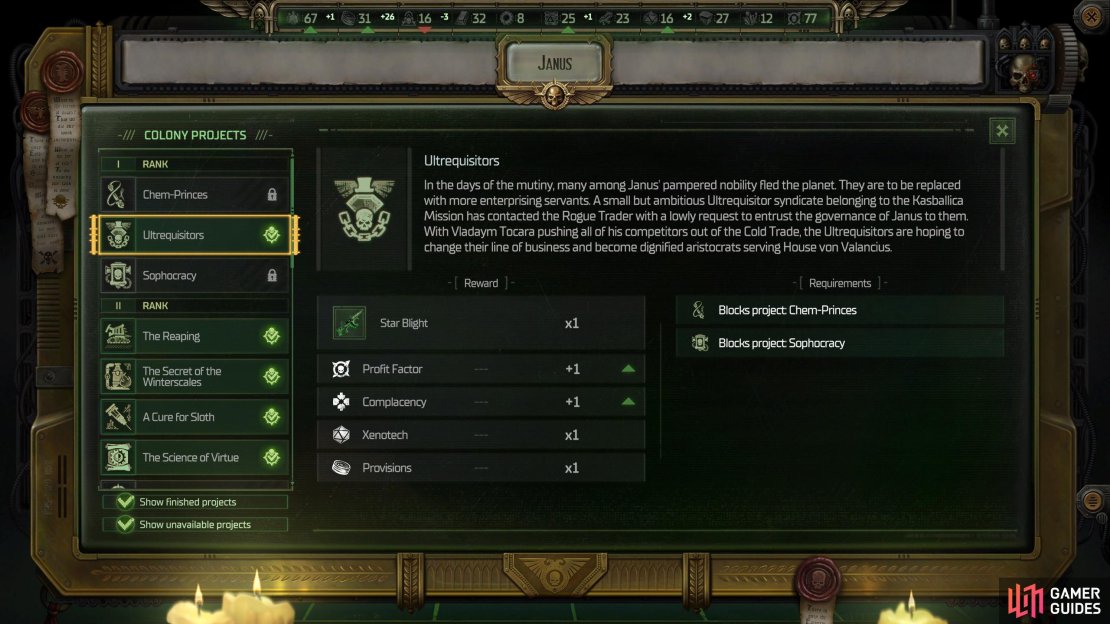 You&rsquo;ll unlock the Janus Colony once you get there through the story.
