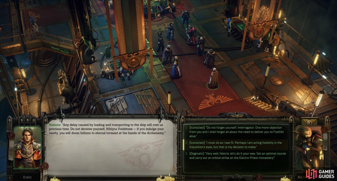 While there&rsquo;s a lot of chatter at the end of Chapter 1, as far as consequences go there are three decisions of note.