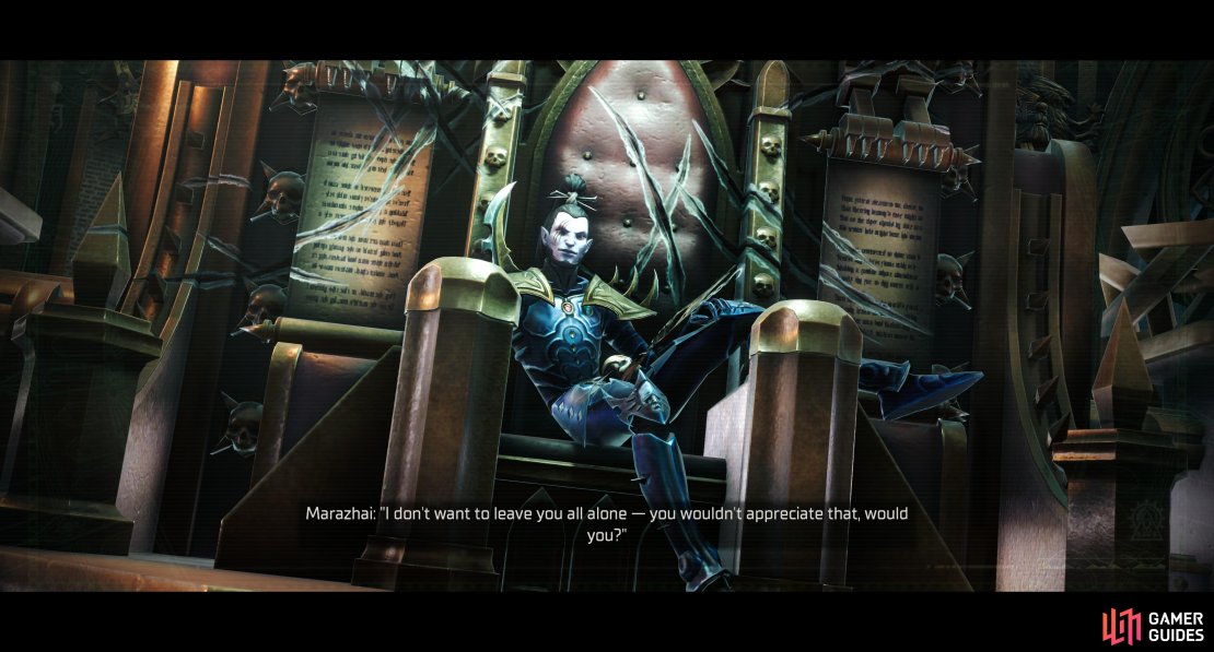 To end the chapter you&rsquo;ll need to return to Dargonus in another attempt to confront Marazhai.