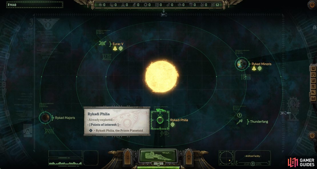 Head to the prison planet of Rykadi Philia,