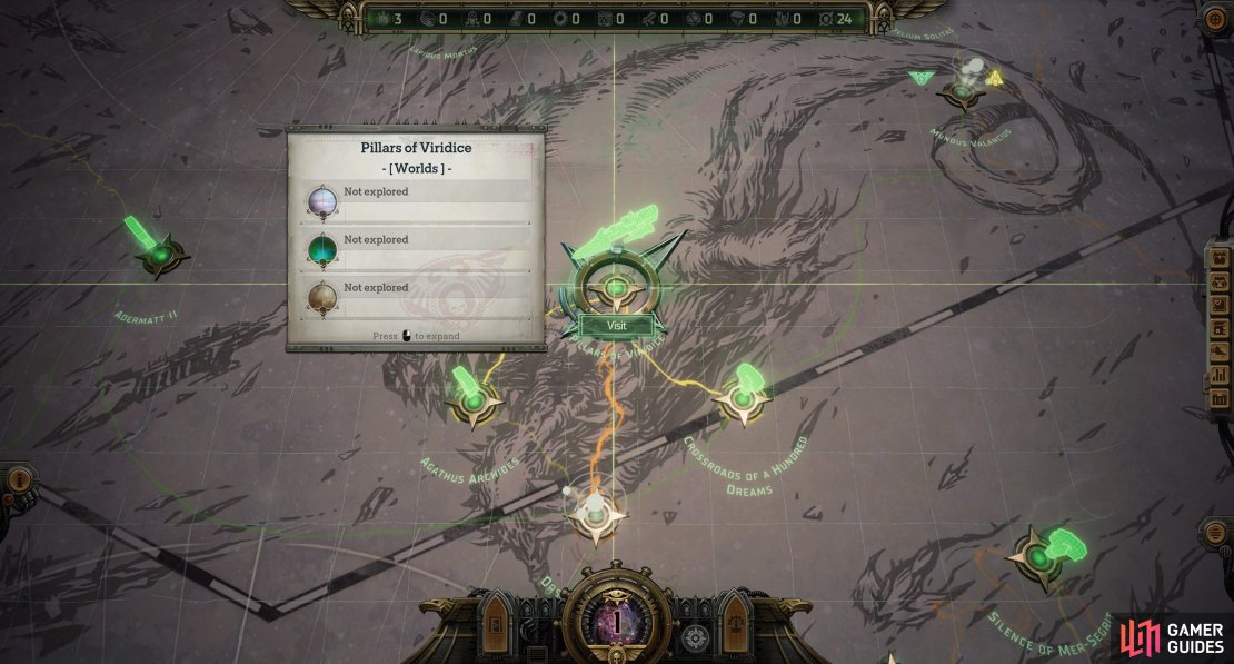 Travel to the Pillars of Viridice system and land at an Inquisition Shipwreck.
