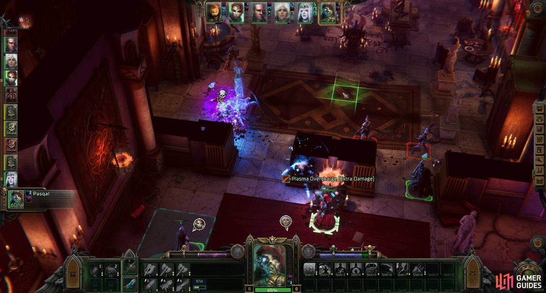 Play conservatively and let the Secret Chambers Guards and Lieutenant come to you, and try to eradicate them before they can get close enough to land solid burst fire volleys.