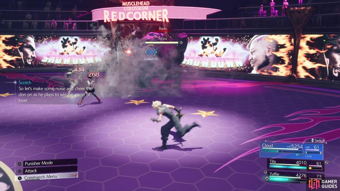 Bash is nothing but a simple ground pound with his one fist.