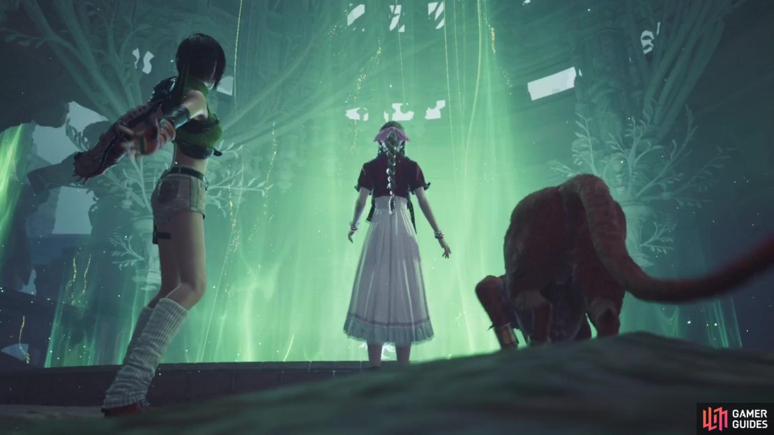 Aerith&rsquo;s sections will have you using the Lifestream to pave the path forward.