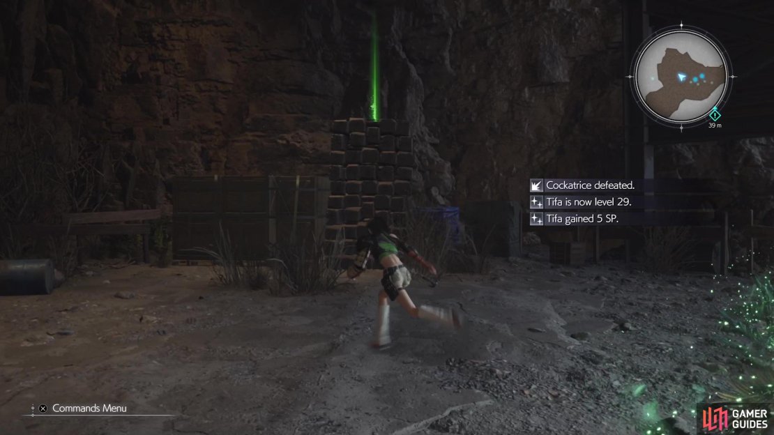 Look on these boxes to find an Empowerment Materia.