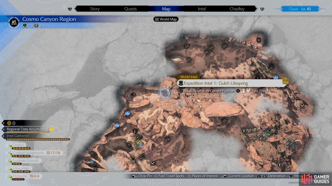Head to this location on the map