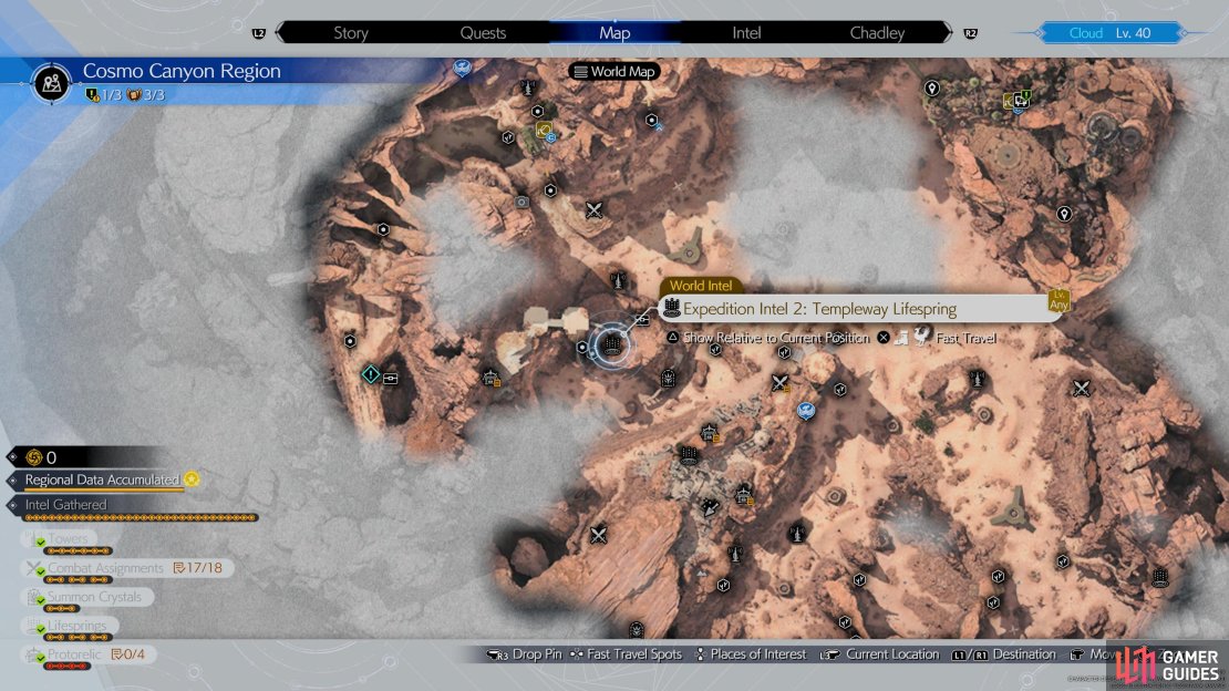 Head to this location on the map