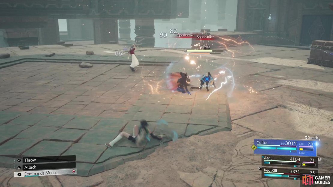 They will use Sync Stance at a certain point during the battle.