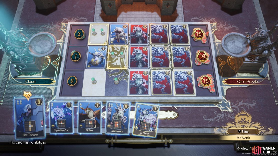 Your first move will be to put the Sandhog and Sahagin cards here.