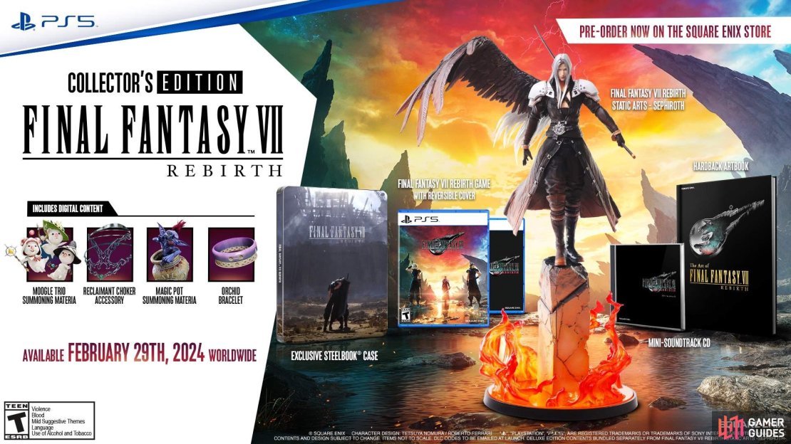 The Collector&rsquo;s Edition will give you a statue of Sephiroth!