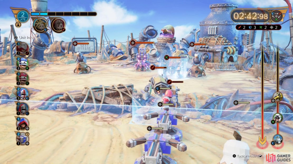 The right lane will have a blast of enemies at the beginning of the battle.