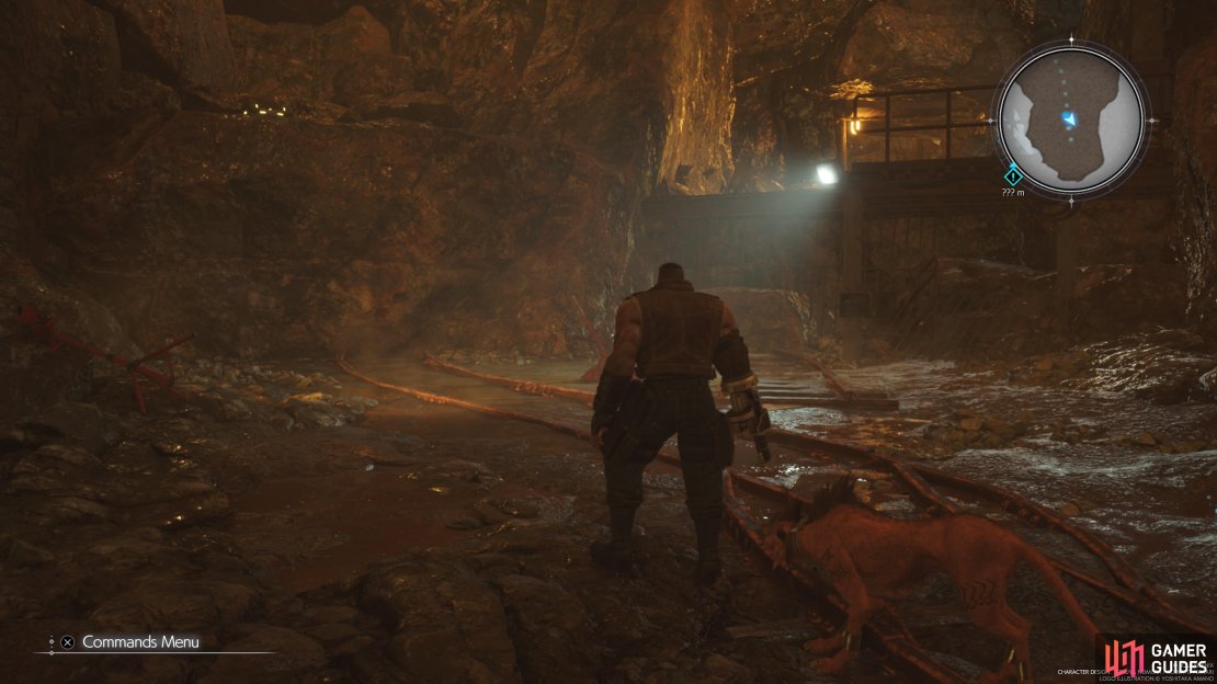 You&rsquo;ll come to a split here, with a chest sitting on a higher ledge.