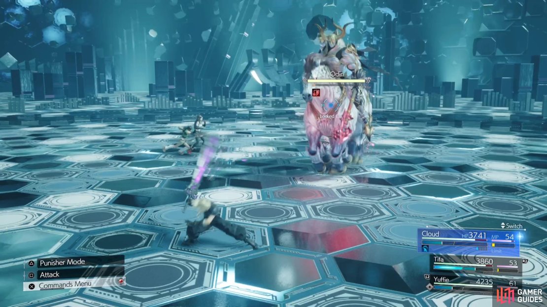 Using debuffs on Odin will help keep him from using Zantetsuken.