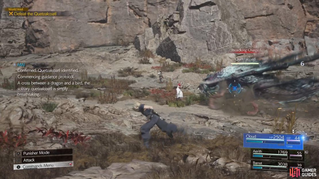 Headlong Charge is nothing more than a running headbutt attack.