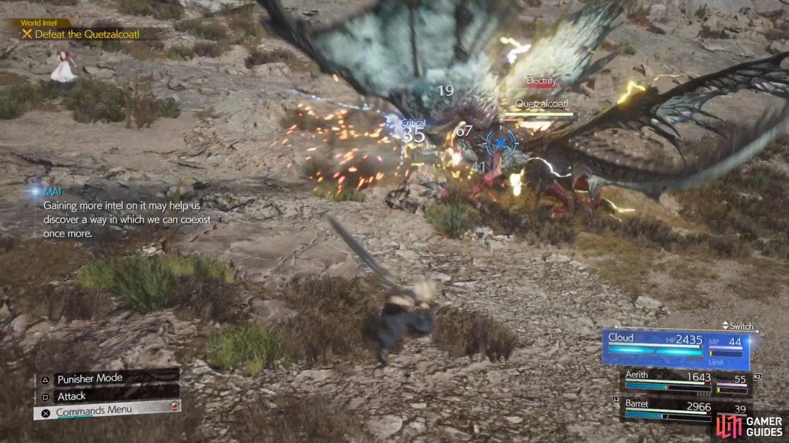 Electrify is when you will see the boss start doing electric-based attacks.
