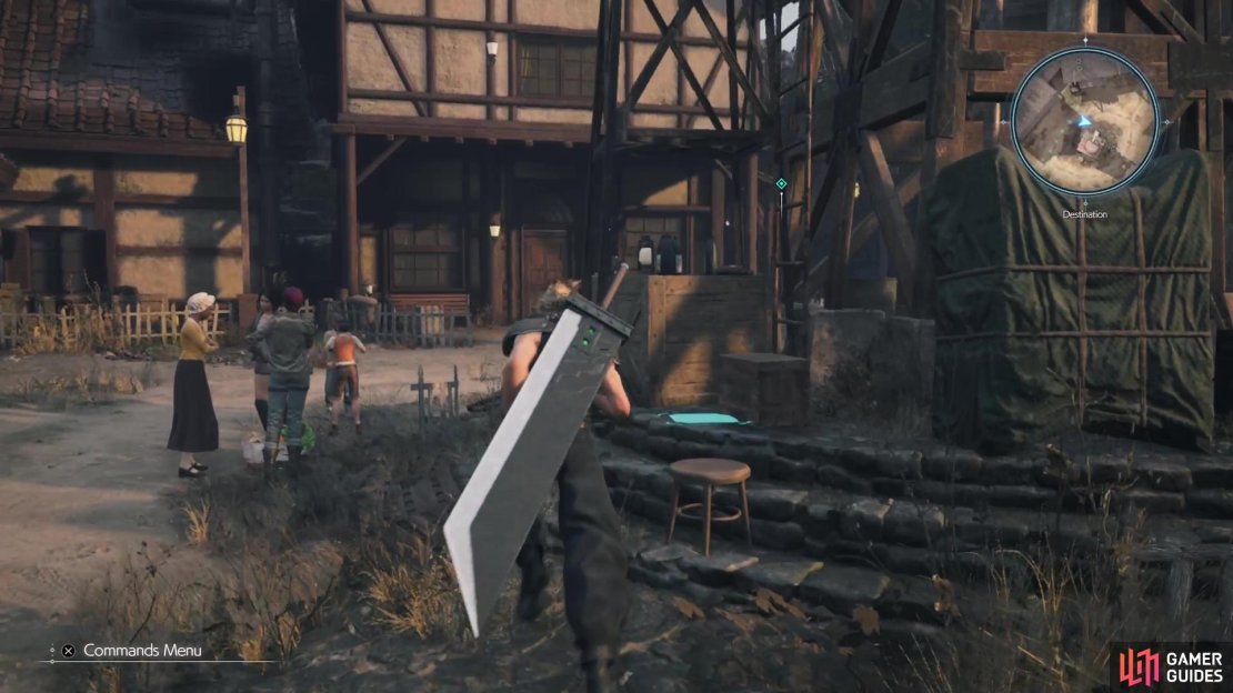 Visiting certain spots in the town, such as the water tower, will leads to cutscenes.