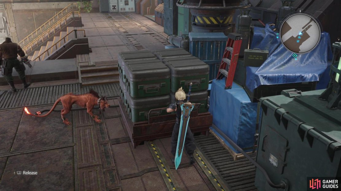 You&rsquo;ll have to pull this box out of the way to allow the cord enough slack to reach the generator.