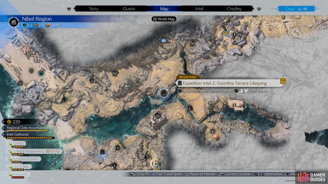 Head to this location on the map