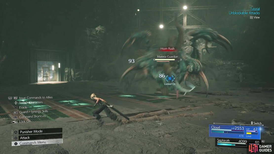 Run away from the boss whenever it tries to do Horn Rush.