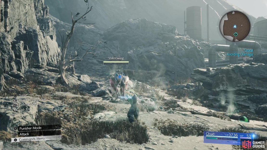 Blocking an attack at the last second will completely negate its damage.