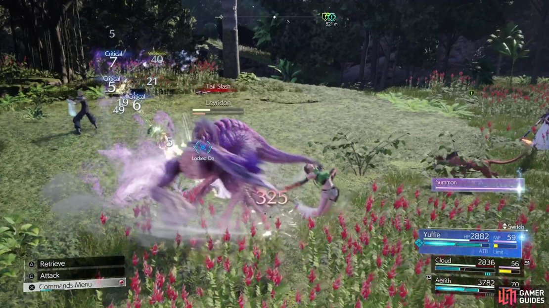 The Levridon&rsquo;s leaping attacks can sometimes be difficult to dodge.