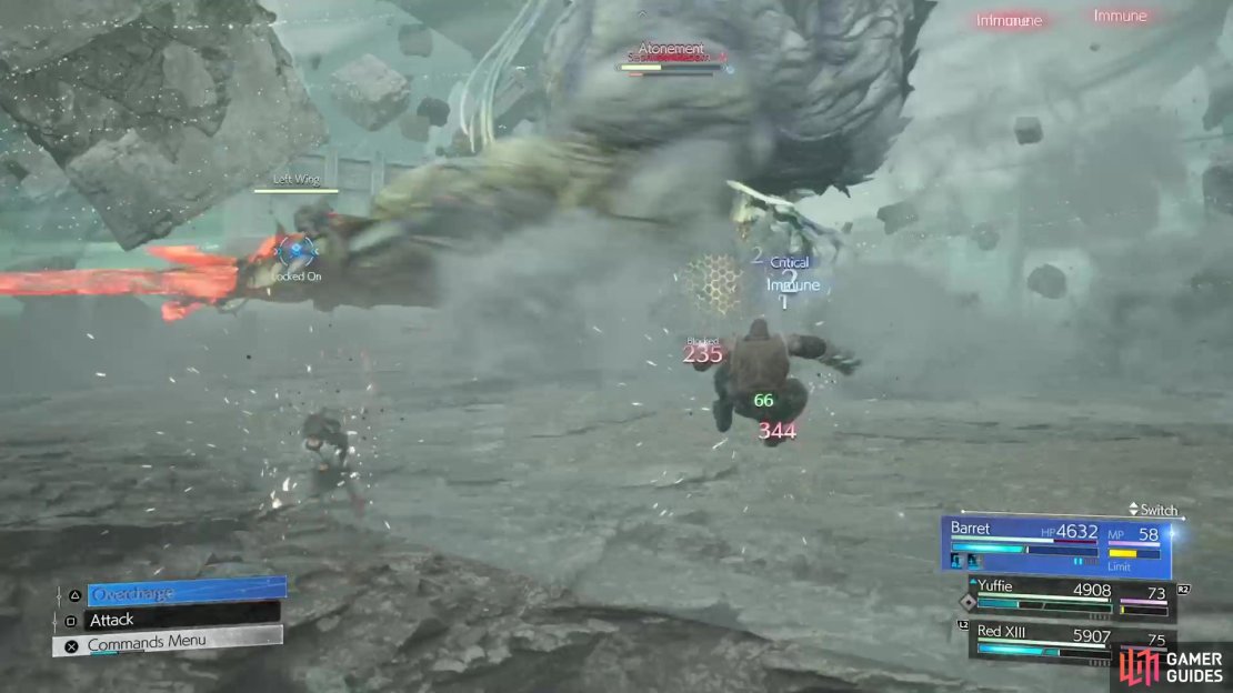 Atonement in the final phase is a sweep across the battlefield.