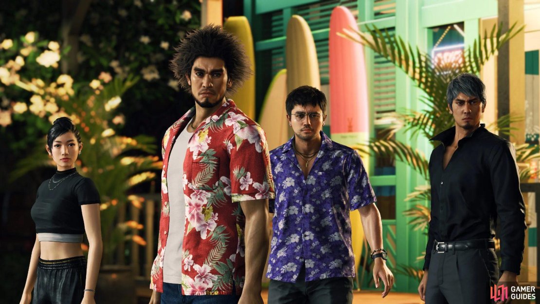 Ichiban, Kiryu, Tomizawa, and Chitose spend a lot of time pulling out the threads of a mystery embroiling Hawaii&rsquo;s streets.