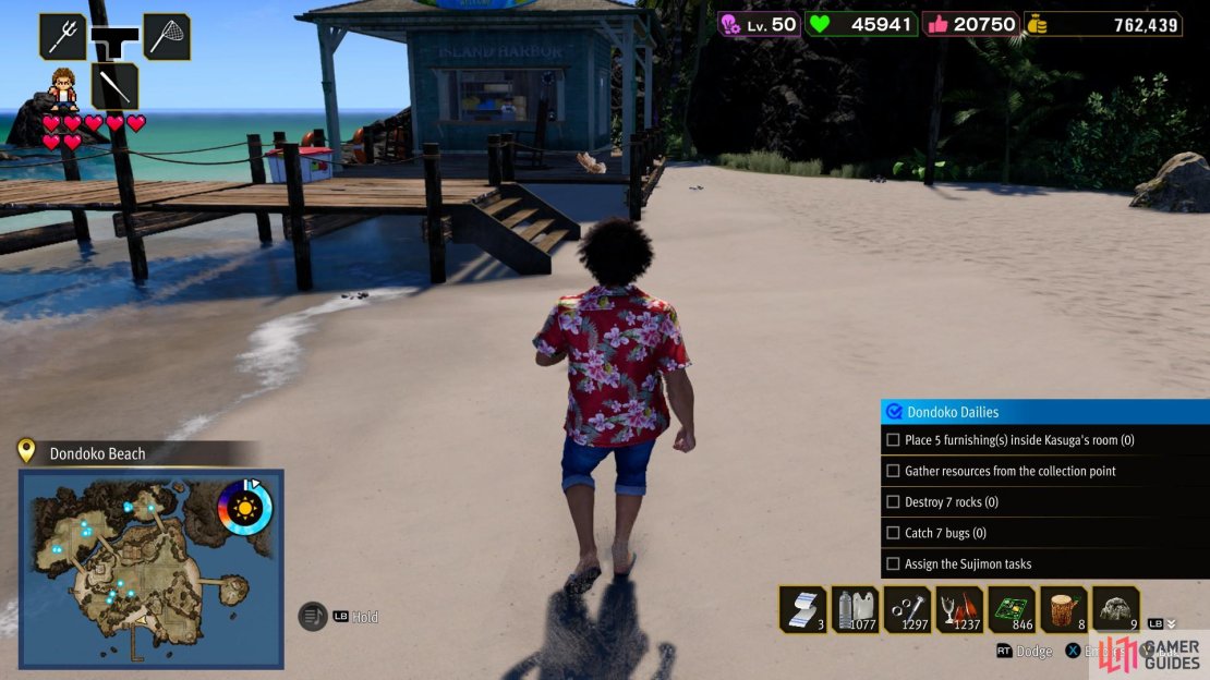 Bugs of the same type spawn in the same spot every day.