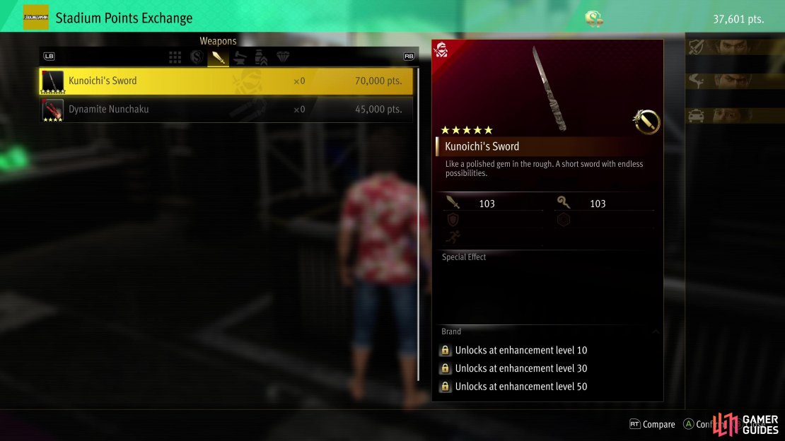 You&rsquo;ll need to farm the Sujimon Stadium if you want to acquire the best items on offer.