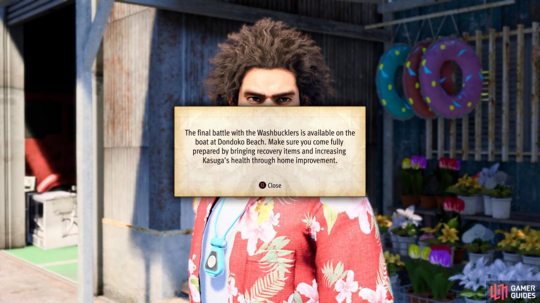 After you reach your point goals, speak with Matayoshi to unlock the final fight.