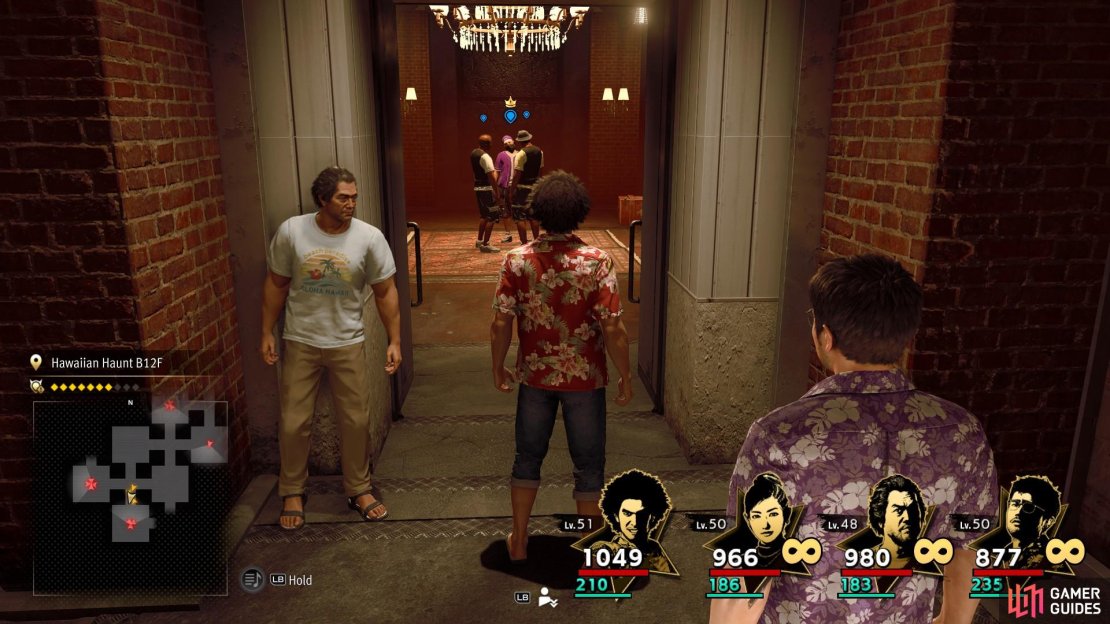 Special enemies in the Hawaiian Haunt - easily noted by the crown over their head - are worth even more money.