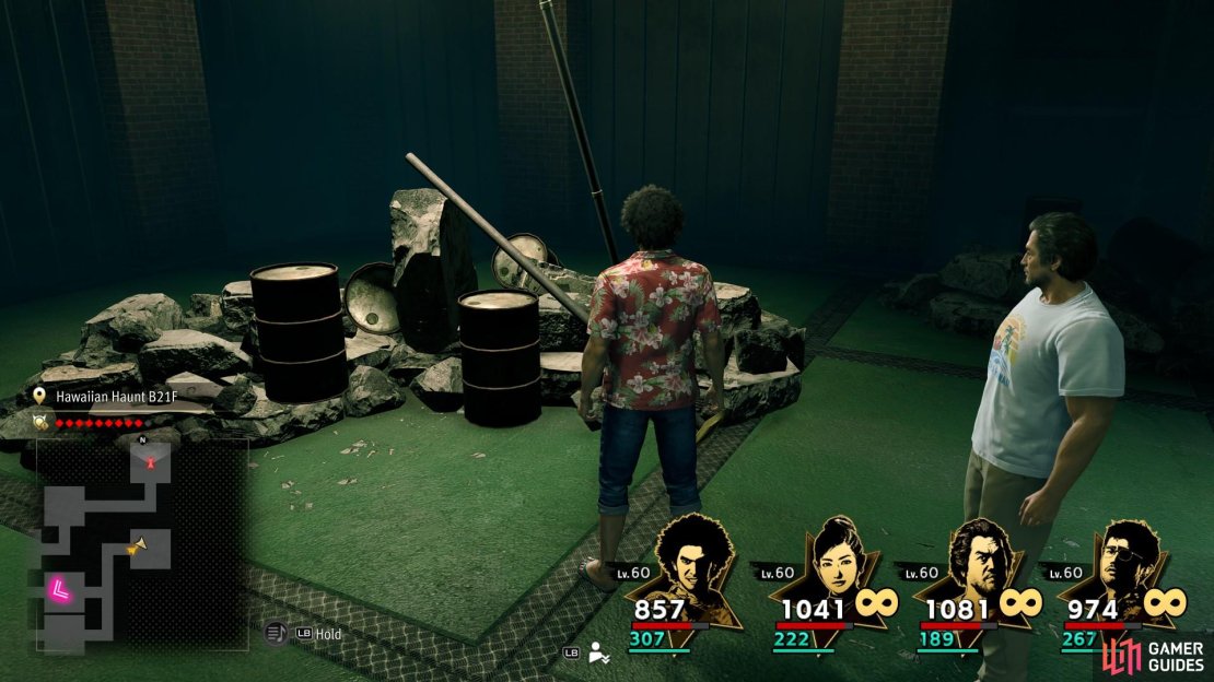 Some rooms are just empty, often filled with clutter, furnishings or machinery, but no enemies or treasure.