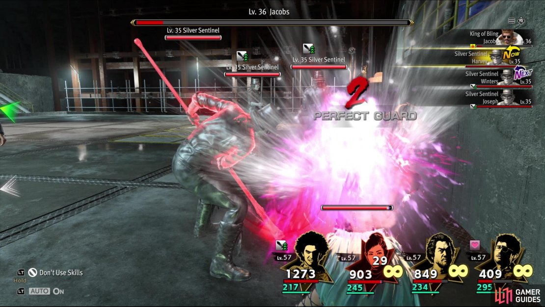 Accompanying the King of Bling are three Silver Sentinels, who are dedicated melee bruisers.