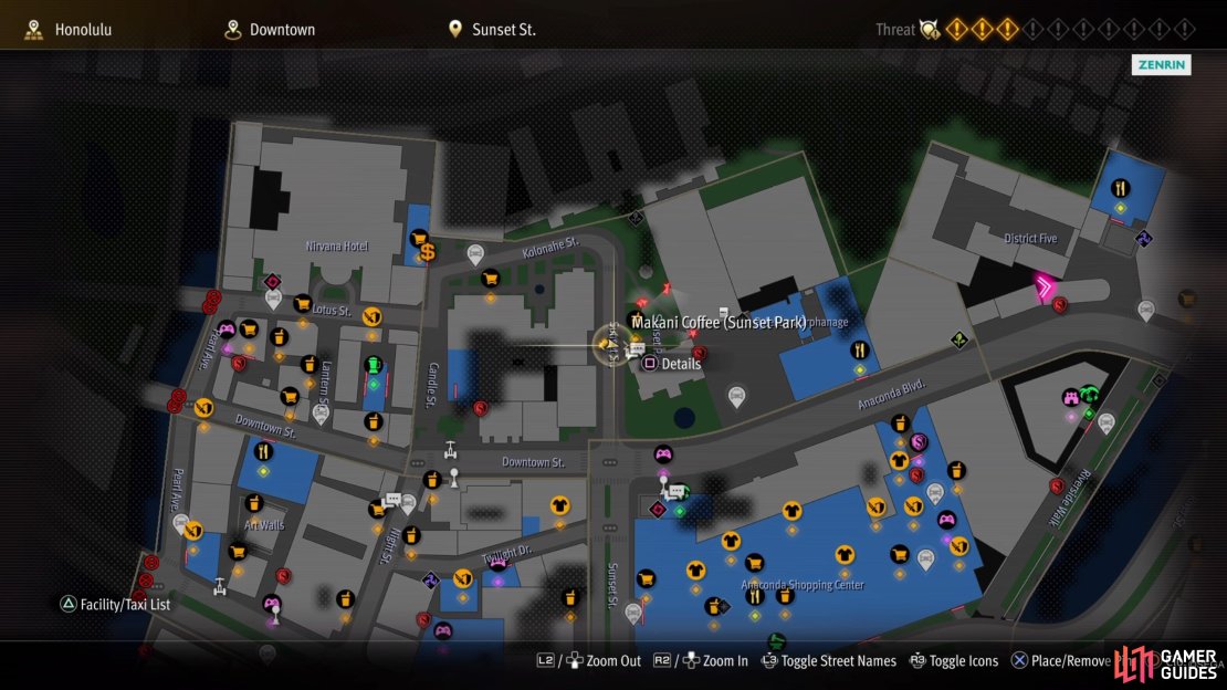 You can find James at this spot not too far from the orphanage.