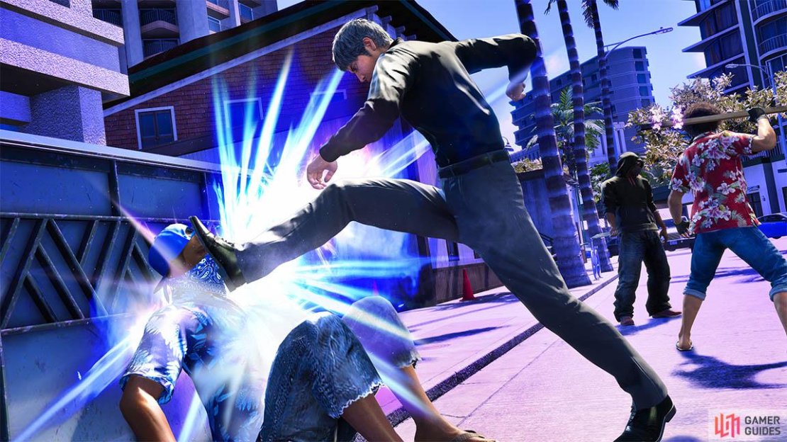 Kiryu will be able to switch between three styles during combat.