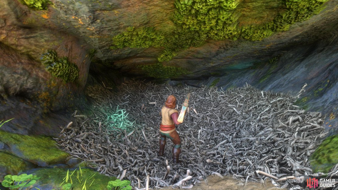 Soo&hellip;many&hellip;twigs. Animal dens are often the best places to get twigs in Enshrouded.