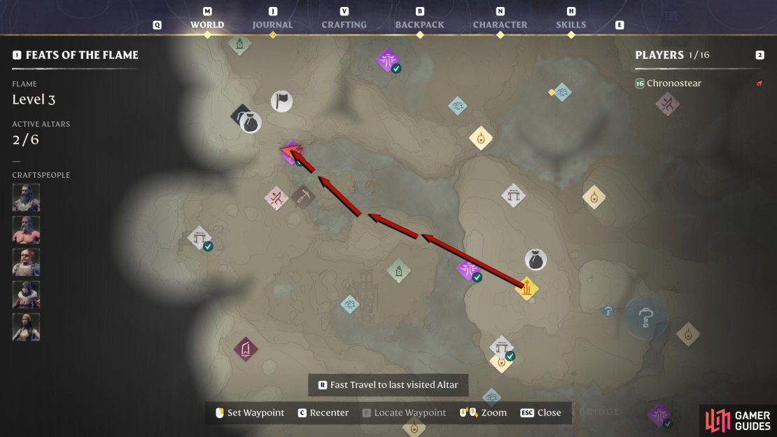 For this Elixir Well, you&rsquo;ll be gliding from island to island where until you reach the Well.