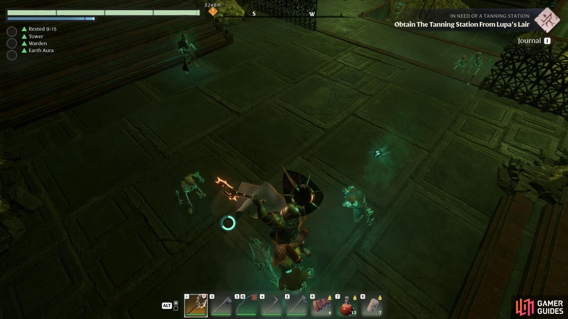 You&rsquo;ll need to kill wights with glyphs above their heads in this final barrier room.