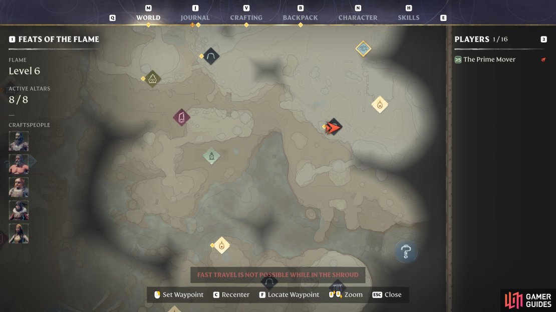 You can find this Enshrouded Iron Ore location on the cave passage here on the map.