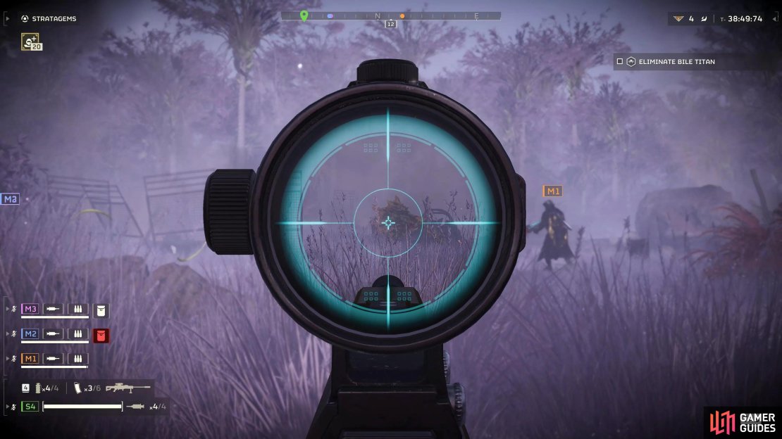 It&rsquo;s much easier to use a scoped weapon with a keyboard and mouse in Helldivers 2.