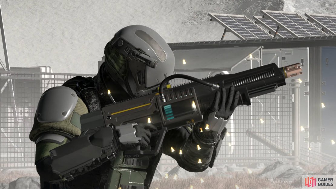 The LAS-16 Sickle is a long-range addition with this Warbond.