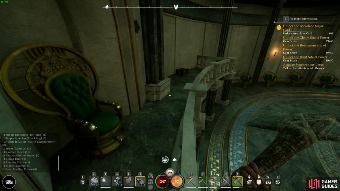 If you decide to go upstairs in Nightingale&rsquo;s Astrolabe Realm Card Dungeon, there are some optional chests and fights.