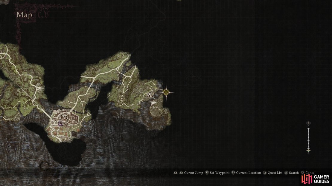 The eastern Monster Culling objective isn&rsquo;t that far away as the crow flies, but the roads you&rsquo;ll use will take you via a circuitous route.
