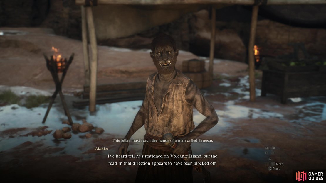 Find a beastren named Akakios in the Mercantile Ward of Bakbattahl, who will give you the &ldquo;Letter of Request&rdquo; and start this quest.