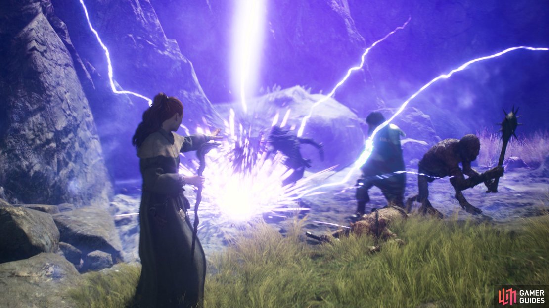 Here is a look at the type of spells a Mage can cast in Dragon&rsquo;s Dogma 2. Image via Capacom