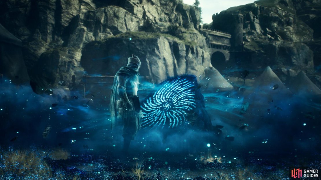 With a bit of Rift Stone magic, you can summon your Save File Location in Dragon&rsquo;s Dogma 2 to create new saves or save scum. Image via Capcom.