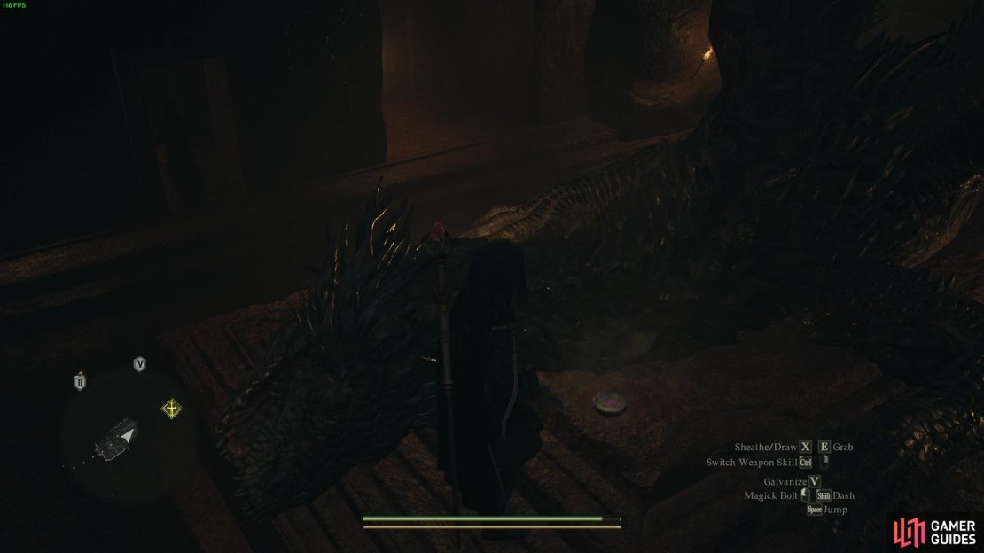 Players can also find two Seeker&rsquo;s Tokens. One is next to the head of the dragon statue in the main workshop area.